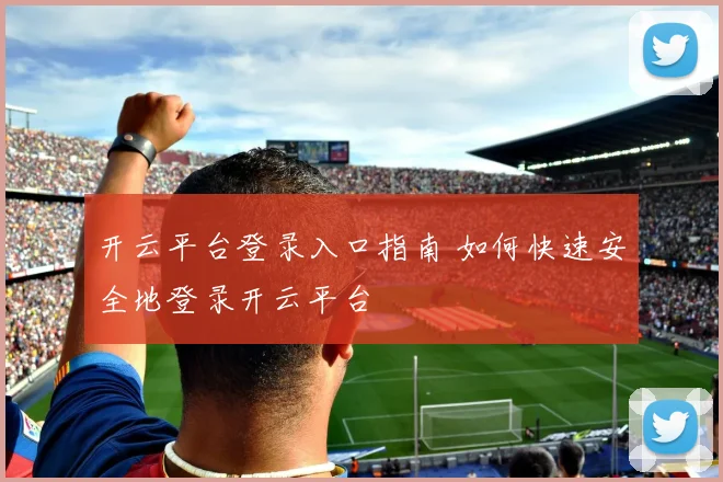 开云平台登录入口指南 如何快速安全地登录开云平台